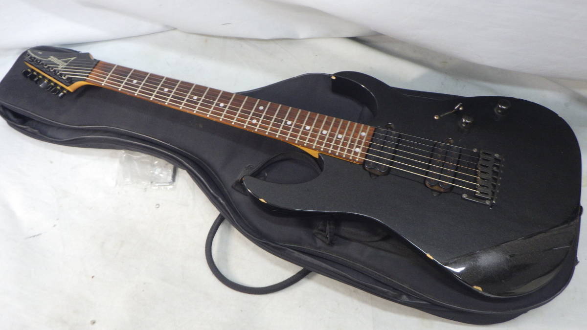 □IBANEZ□7弦エレキギター/DiMarzio搭載□RG7-621/BK□中古□ ☆即決
