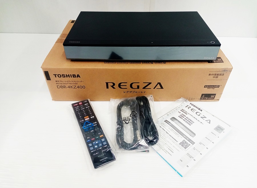 下松)【未使用品】TOSHIBA 東芝 4K対応 REGZA レグザ ブルーレイ DBR