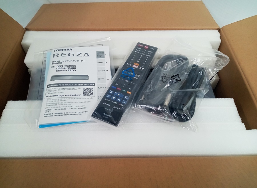下松)【未使用品】TOSHIBA 東芝 4K対応 REGZA レグザ ブルーレイ DBR