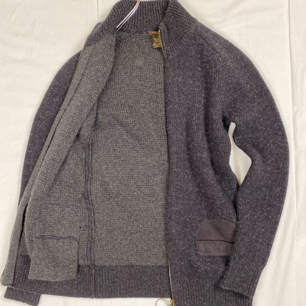 極美品 LOUIS VUITTON ルイヴィトン ドライバーズニット ブルゾン  