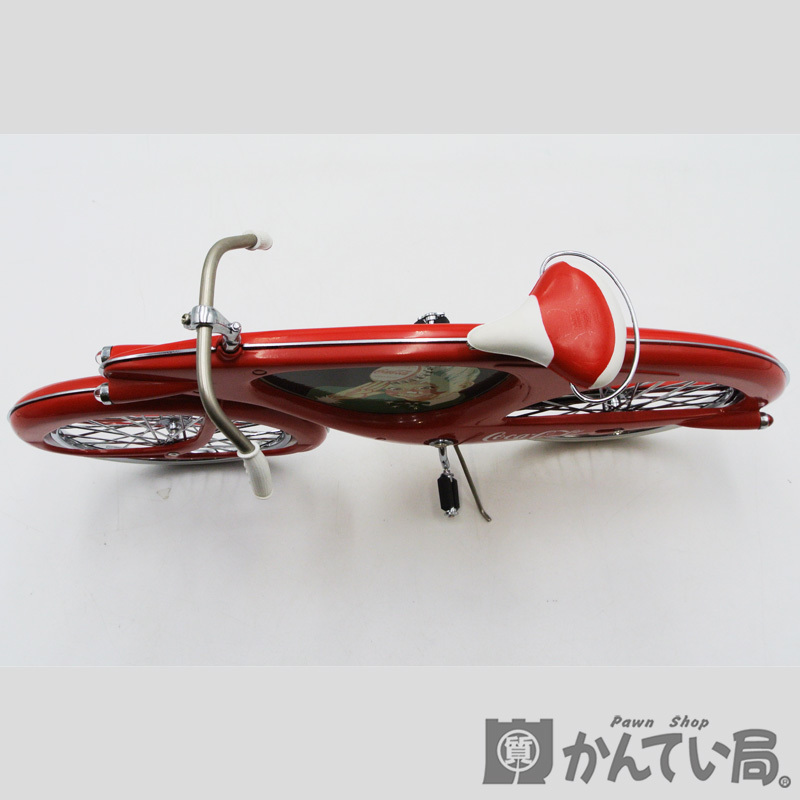 16508コカ・コーラ【Coca-Cola】レア ヴィンテージ トイ自転車 1950