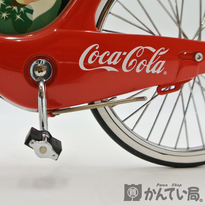 16508コカ・コーラ【Coca-Cola】レア ヴィンテージ トイ自転車 1950