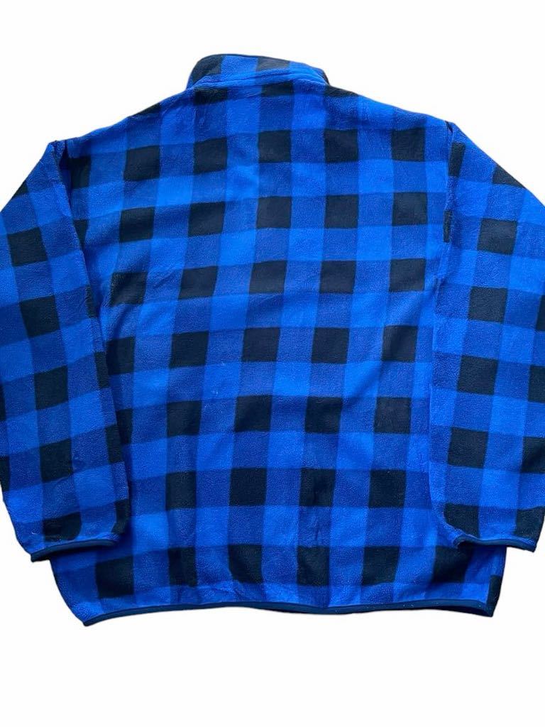 ★★★2014年製 patagonia パタゴニア スナップT 25580 FA14 サイズXL FZAB 青黒 ブロックチェック★★★ Patagonia 2014年 シンチラ Vintage 総柄 ティール