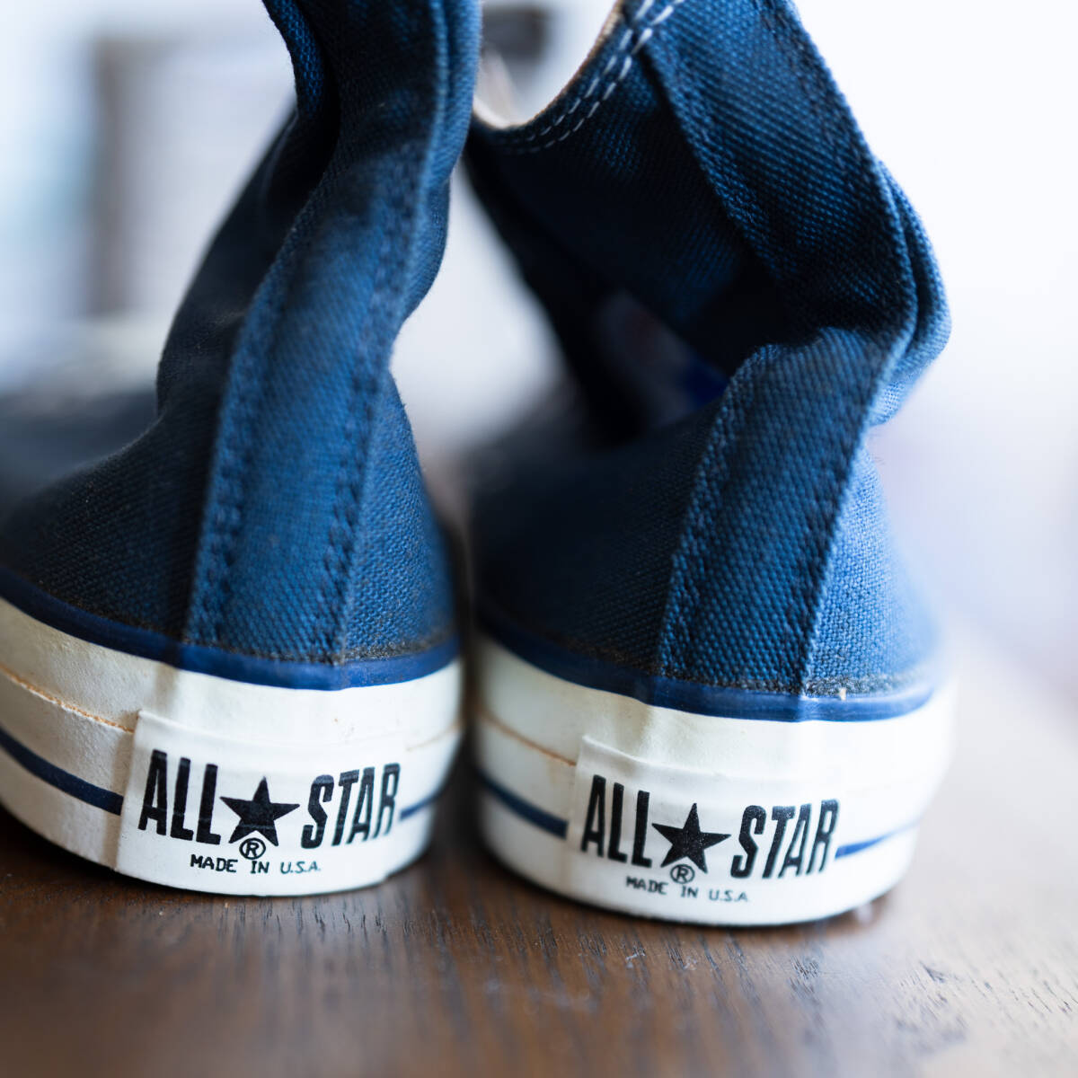 元箱未使用 Made in USA CONVERSE ALLSTAR Navy コンバース