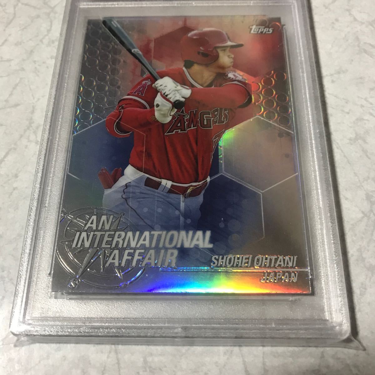 大谷翔平 2018 Topps Chrome 【PSA9】RCルーキーカード MLB ANGELS 