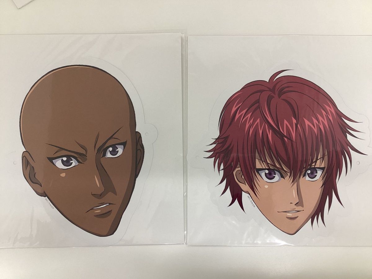 【未開封】 テニスの王子様 グッズ おめん まとめ売り 新テニスの王子様×ナンジャタウン 幸村精市 丸井ブン太 真田弦一郎 他 A_5