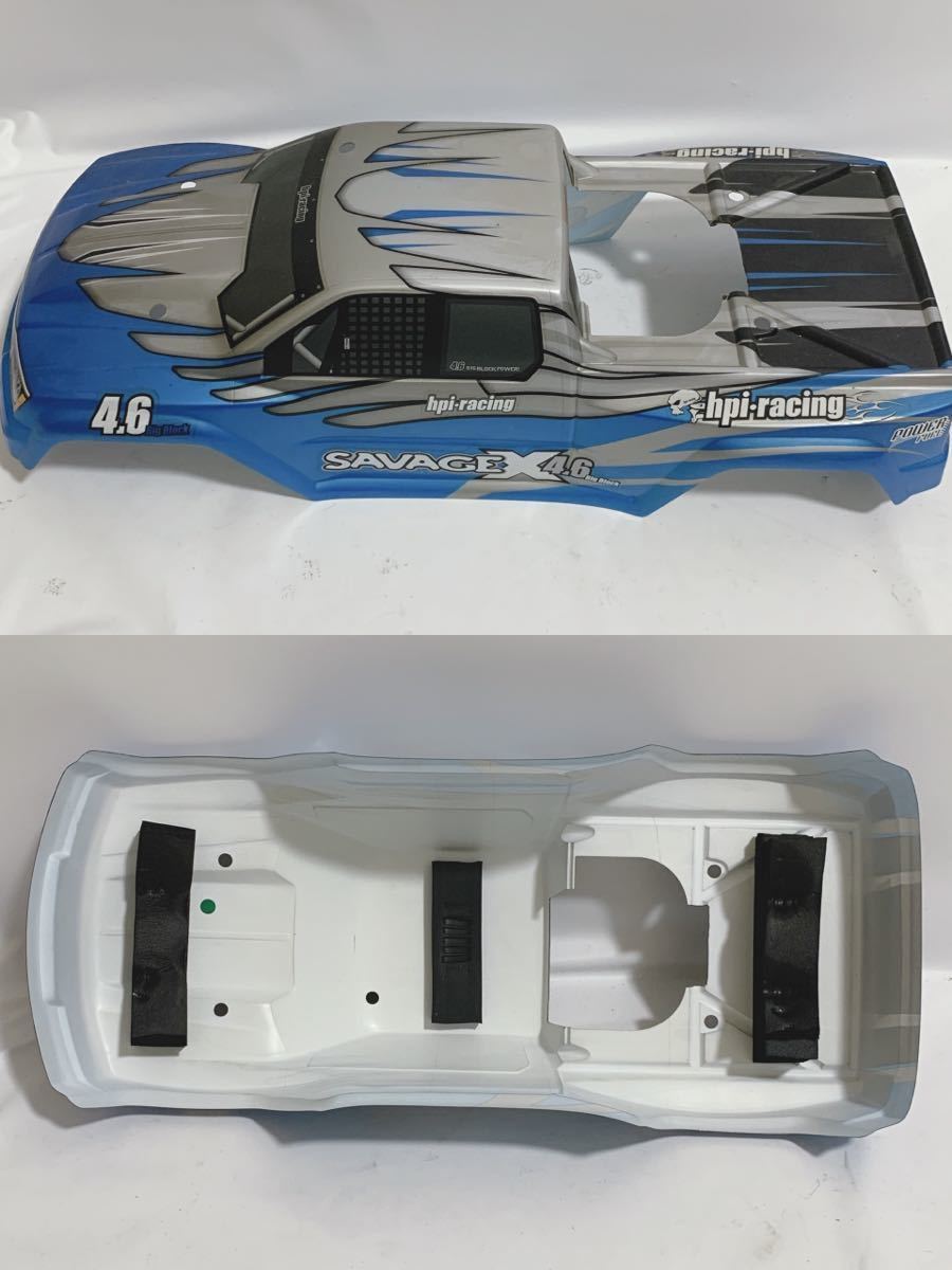 ラジコン HPI savage x サベージx 4.6 カスタム INTEGY エンジン 3速