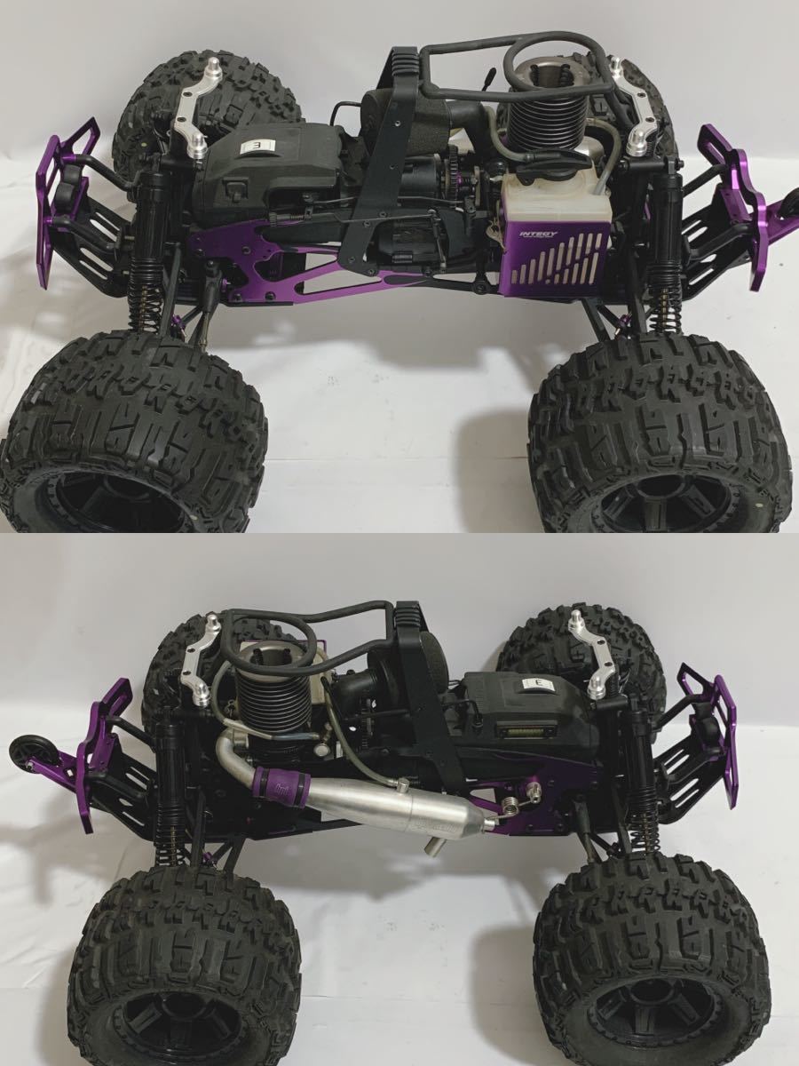 ラジコン HPI savage x サベージx 4.6 カスタム INTEGY エンジン 3速
