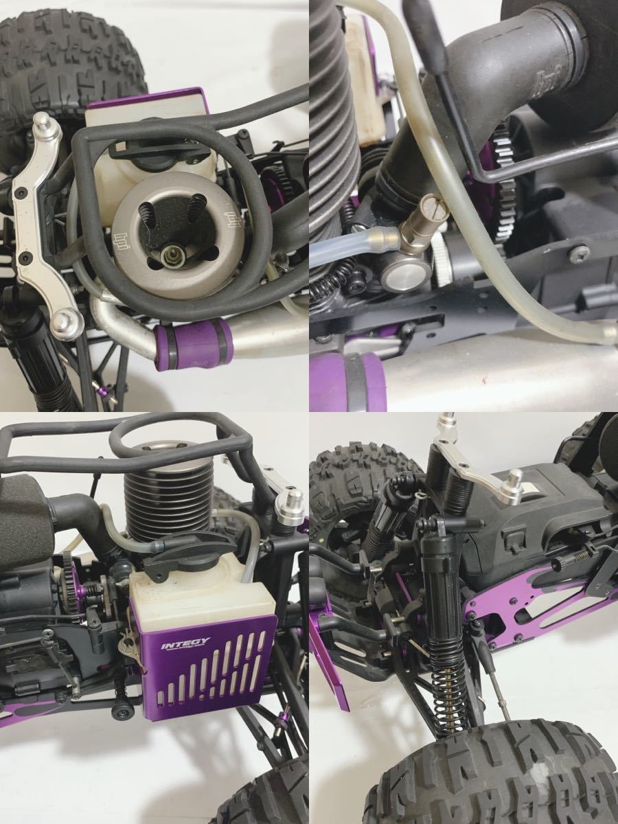 ラジコン HPI savage x サベージx 4.6 カスタム INTEGY エンジン 3速