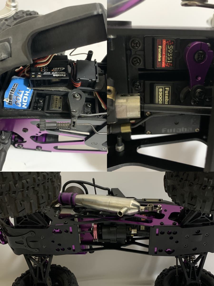 ラジコン HPI savage x サベージx 4.6 カスタム INTEGY エンジン 3速