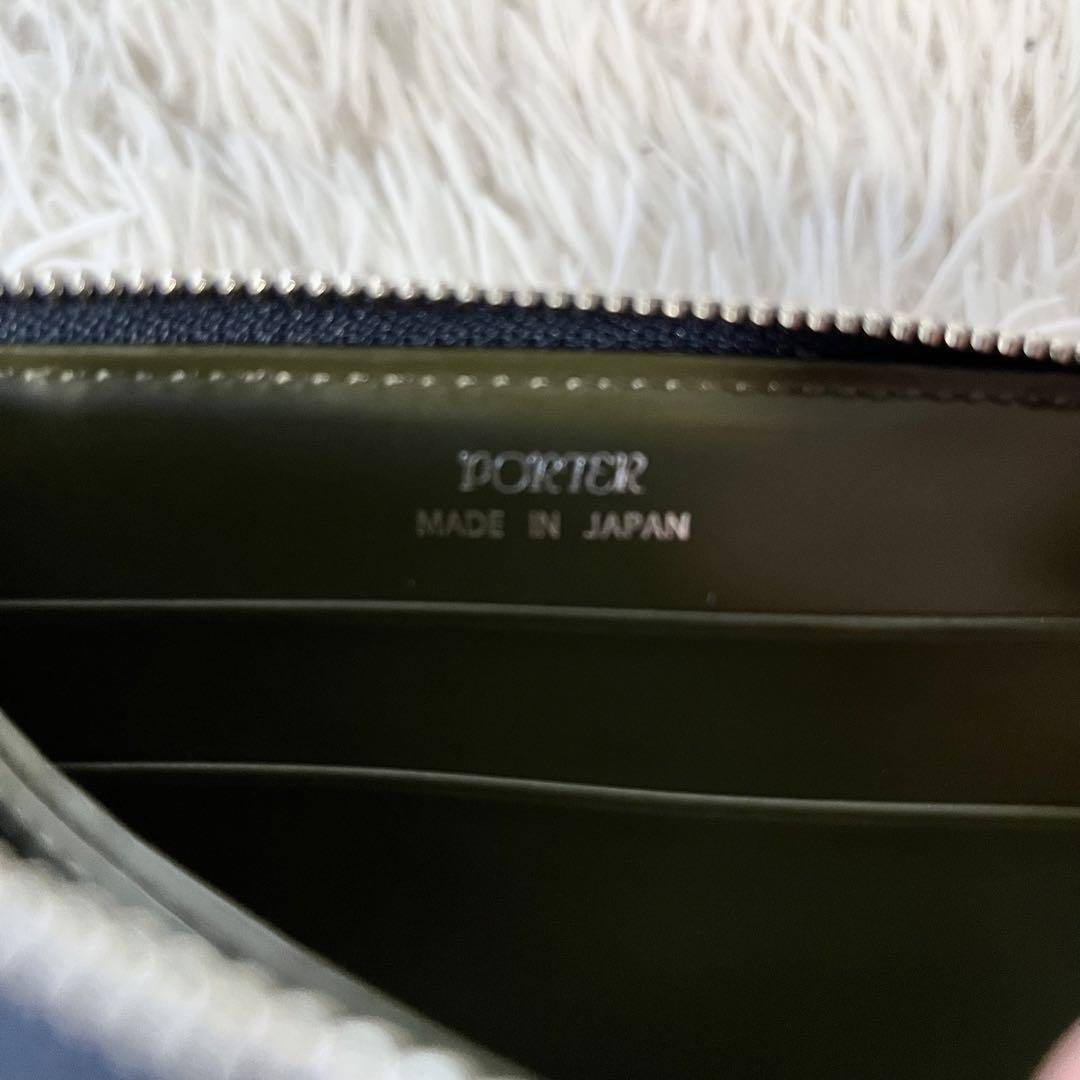Porter Checker Pattern 現行 PORTER ポーター CHECKER FLAG MULTI WALLET チェッカーフラッグ マルチウォレット L字ファスナー 財布 ...