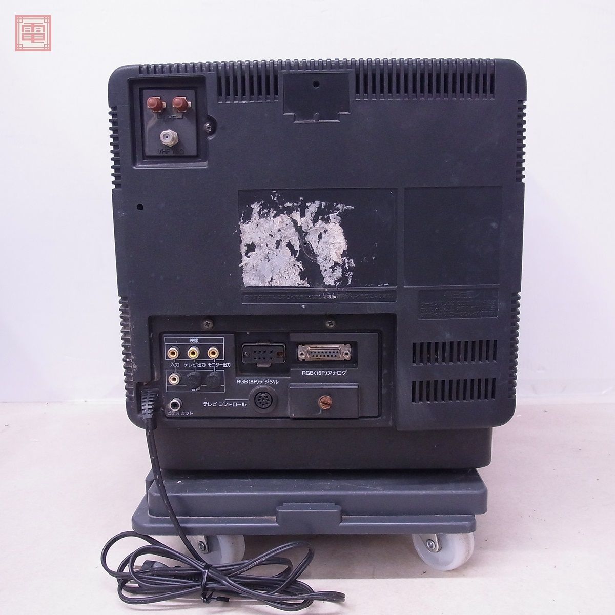 1円〜 X68000/MSX等 モニター CZ-600DB カラーテレビジョン受信機 CRT