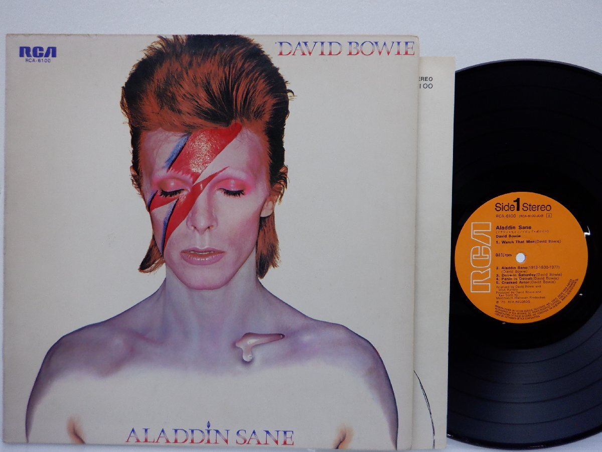 David Bowie デビッド ボウイ Aladdin Sane LP 12インチ /RCA RCA-6100 /Rock(David ...