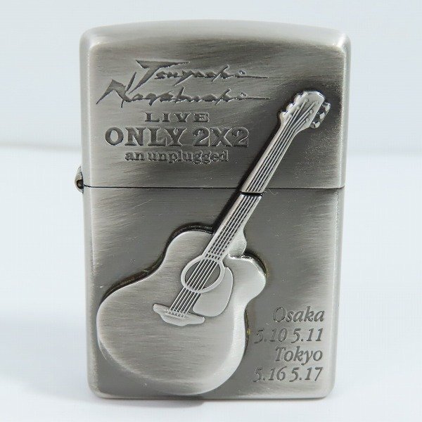 ZIPPO/ジッポー 長渕剛 LIVE ONLY 2×2 an unplugged 1999年製 /LPL