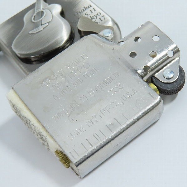 ZIPPO/ジッポー 長渕剛 LIVE ONLY 2×2 an unplugged 1999年製 /LPL