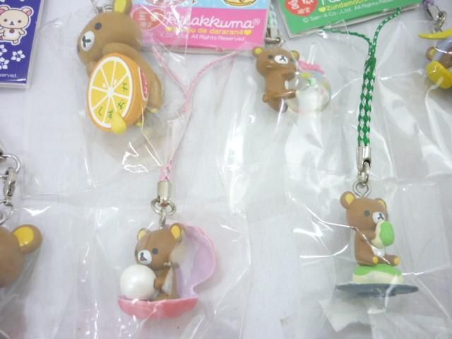 【同梱可】未開封 ホビー リラックマ だららん夢紀行 ご当地限定 島根 宮城 神戸 根付けストラップ グッズセット_3