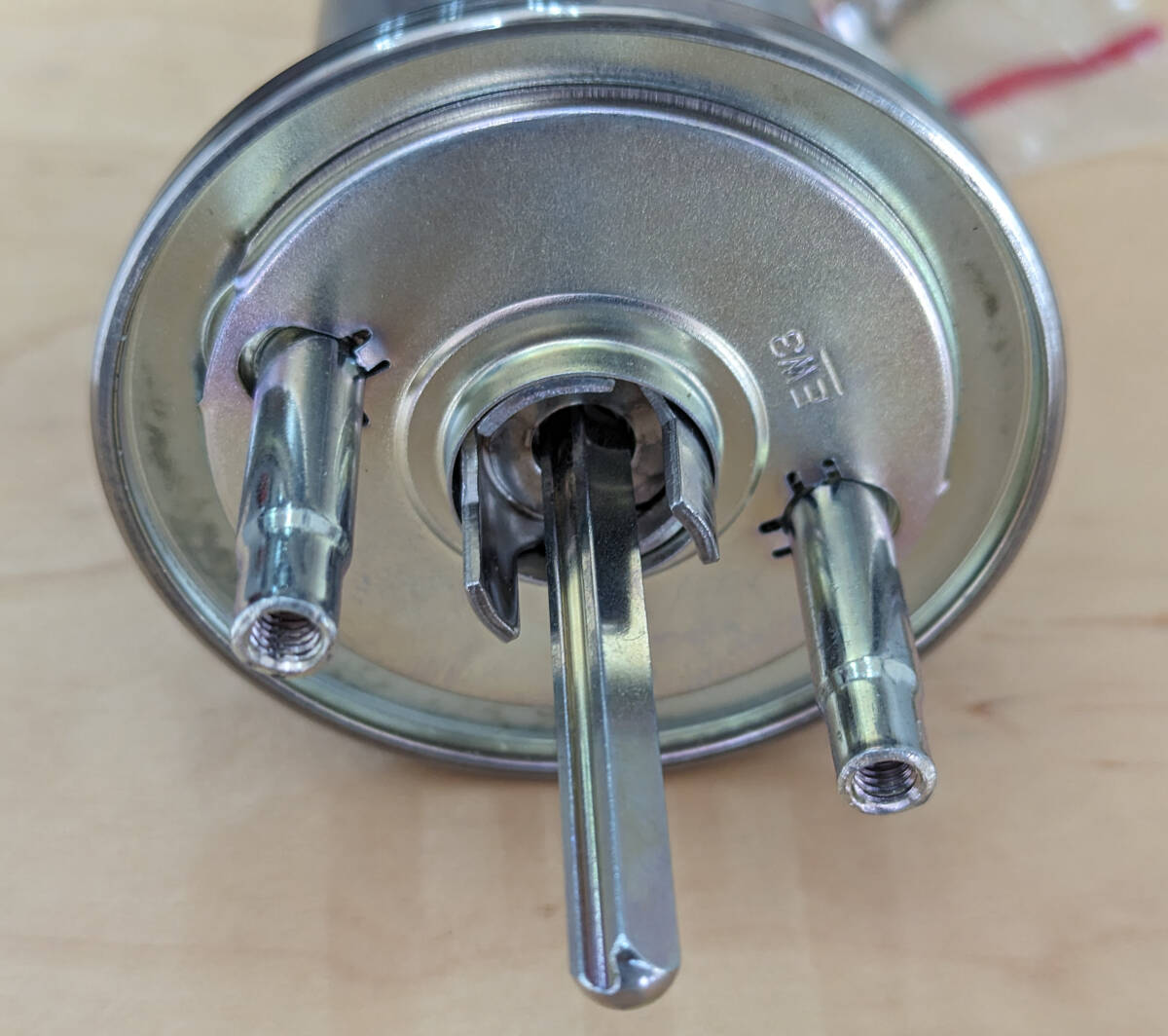 未使用品■ミワロック 美和ロック ディンプル シリンダー錠 D型ノブ U9HMD-1.KB ST 子鍵3本_2