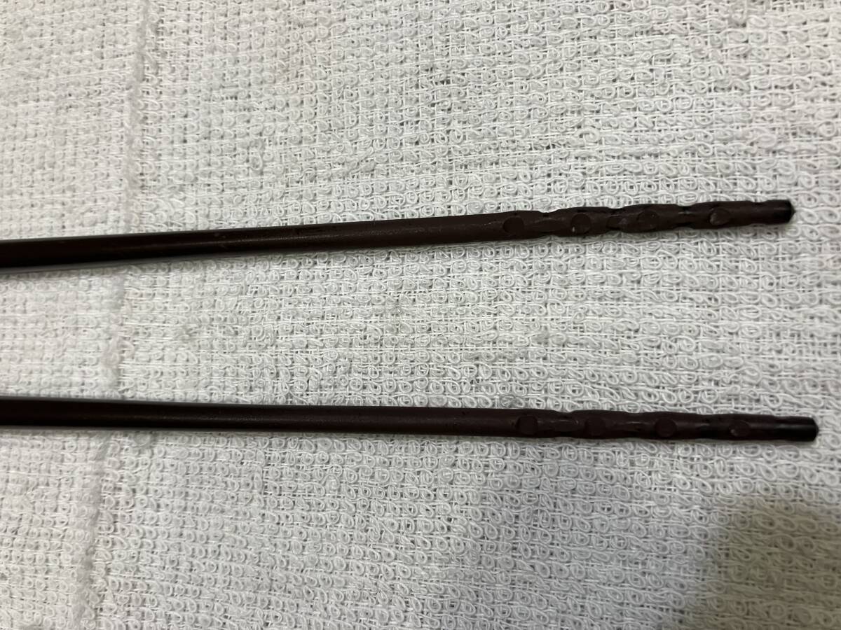 抹茶道具風炉用火箸 美津火ばし 在銘印有り清五郎作 桐箱に在銘印章有 桐箱付き 抹茶道具 風炉用火箸 鉄製火箸 珍品(鉄製)｜売買された ...