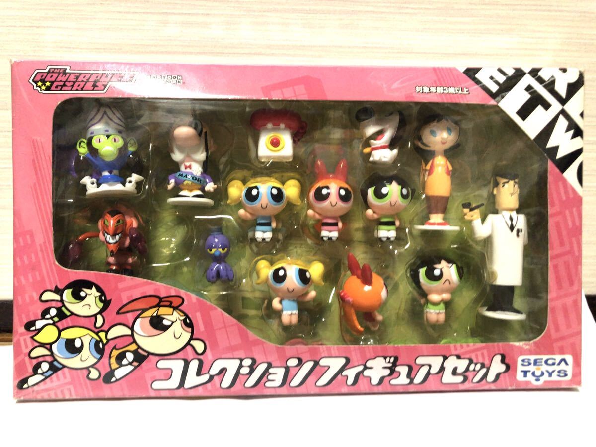 カートゥーンネットワーク フィギュアセット　パワーパフガールズ　コレクティブル パワーパフガールズ コレクションフィギュアセット アメトイ