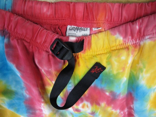 GRAMICCI　グラミチショーツ　未使用タイダイ柄　USA製　Sサイズ　_3