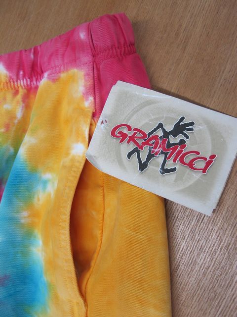 GRAMICCI　グラミチショーツ　未使用タイダイ柄　USA製　Sサイズ　_4