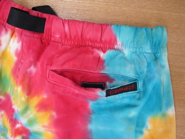 GRAMICCI　グラミチショーツ　未使用タイダイ柄　USA製　Sサイズ　_5