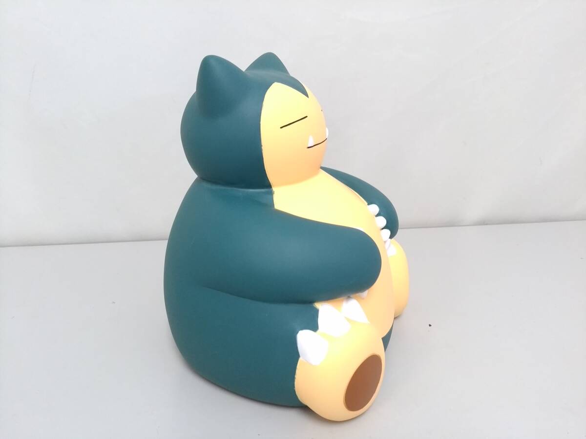 ポケモン　ピカチュウ　カビゴン　ビッグソフビバンク 美品】ポケットモンスター カビゴン 巨大貯金箱/ビッグソフビバンク