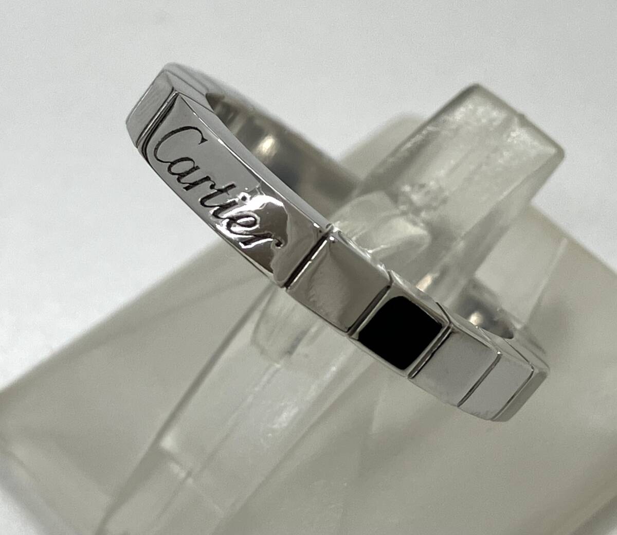 Cartier K18 ラニエール 13号 6.5g リング　カルティエ ホワイトゴールド18金_2
