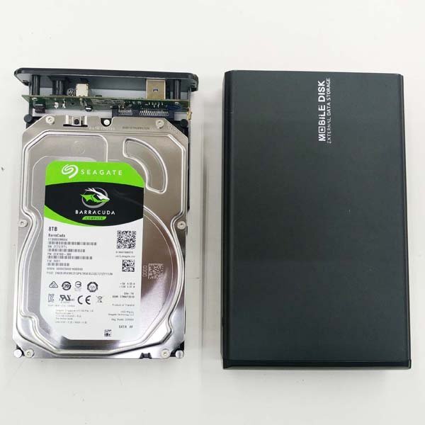 e)Seagate シーゲート ハードディスク 外付けUSB接続 HDD BarraCuda