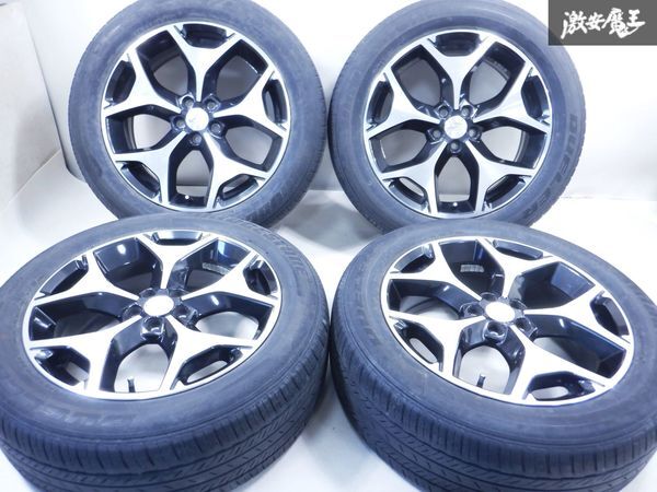 ガリ無し良品】スバル純正 SJ フォレスター ホイール 18インチ 7J +48