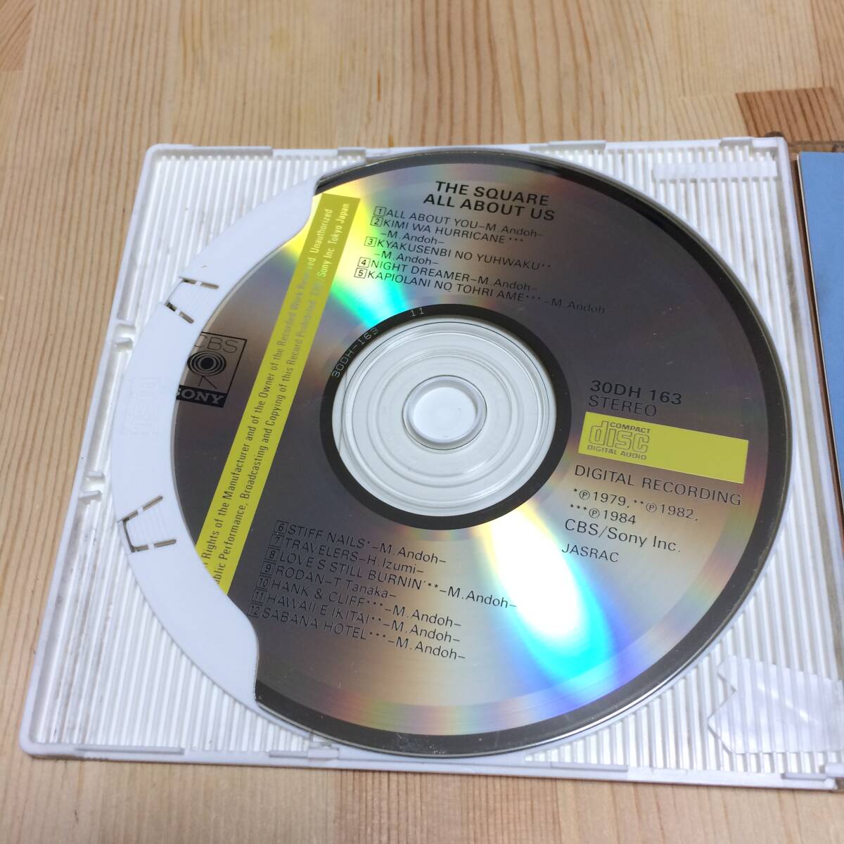 特殊ケース レア 美盤 THE SQUARE / ザ・スクエア ベスト「ALL ABOUT US -BEST SELECTION- CD アルバム オール アバウト アス セレクション_3