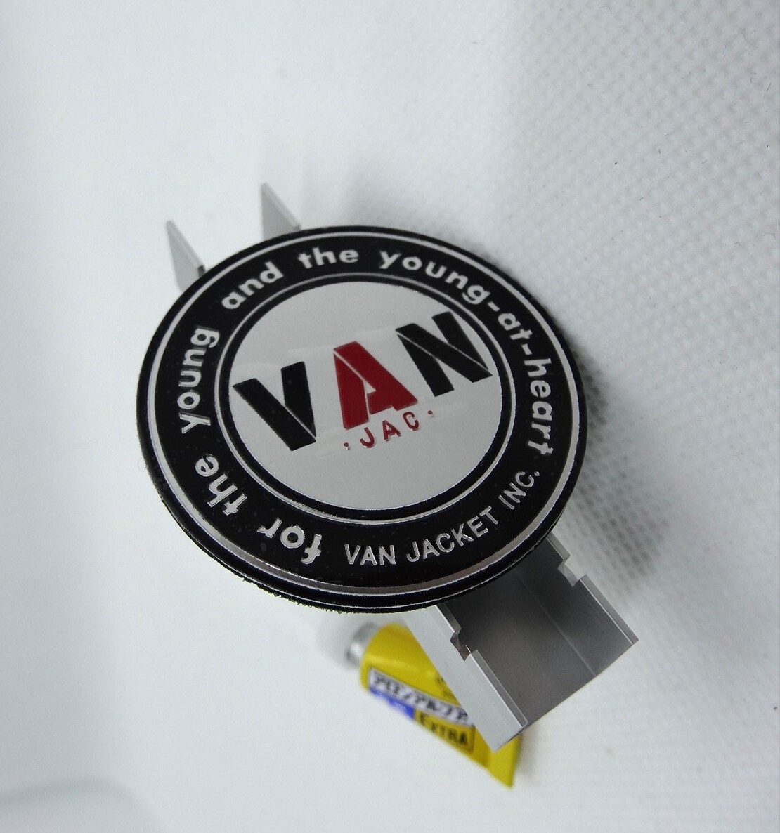 ☆送料無料!! VAN JAC 旧車ヴァンヂャケット 永遠の丸VANミニアルミ