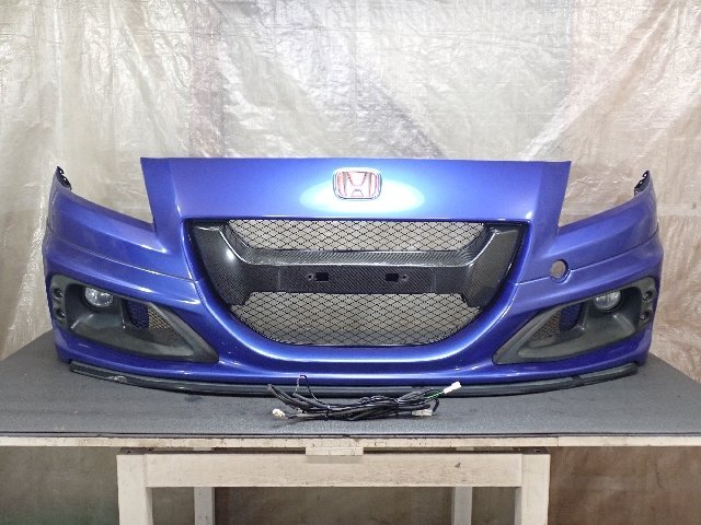 ZF2 CR-Z MUGEN RZ/無限RZ 純正フロントバンパー/カーボングリル