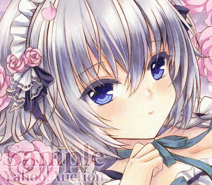 東方Project / 十六夜 咲夜 】同人 手描き イラスト / A4(手描き