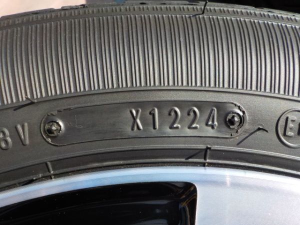 ☆2024年 N-BOX JF5 カスタム 純正アルミホィールタイヤ付き 新車外し