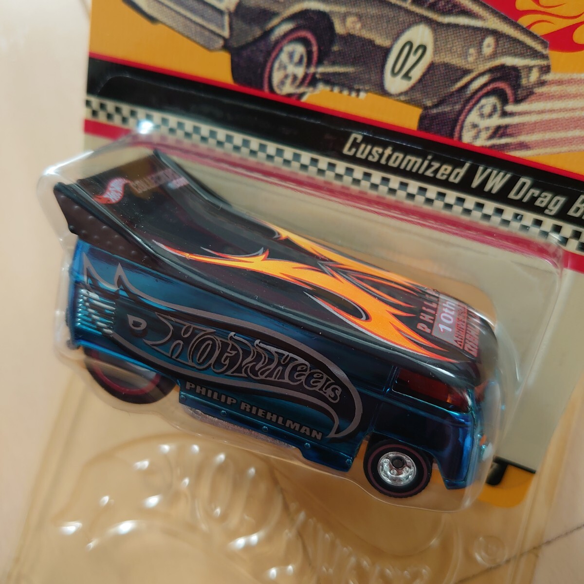 ホットウィール Hot Wheels ワーゲンバス VW Bus PHILIP RIEHLMAN 10th ANNIVERSARY ミニカー 限定_2