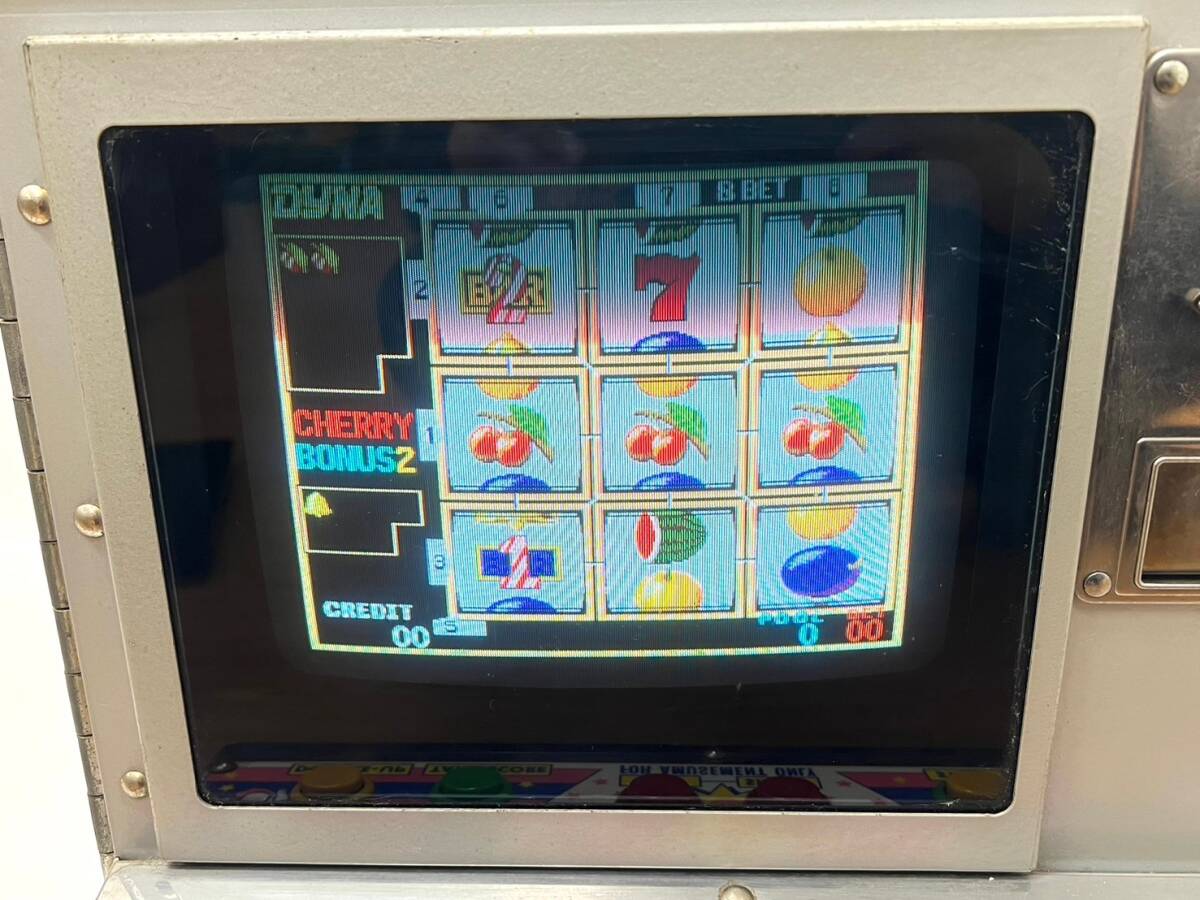 通電のみ確認済/鍵欠品】LUCKY 8 LINES/ラッキーエイトライン 卓上