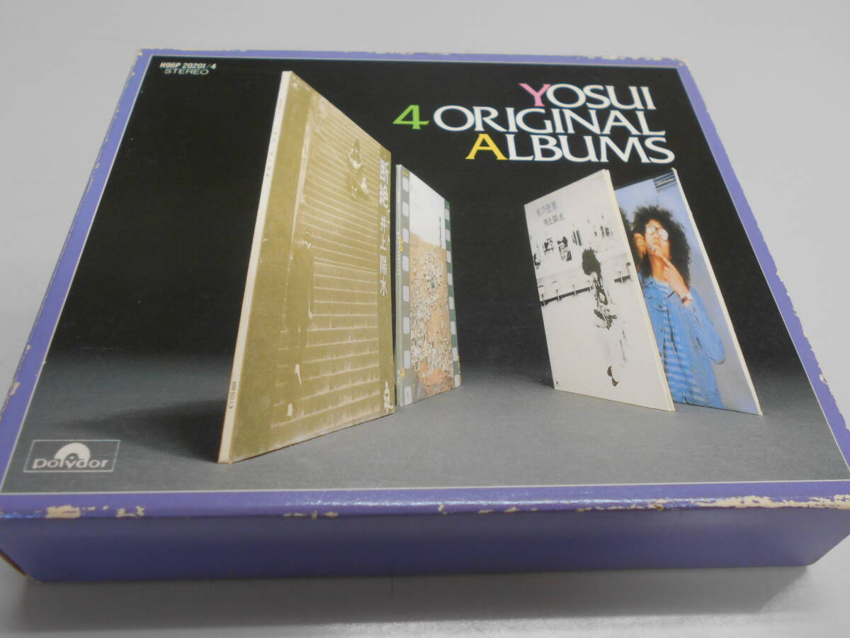 CD再生確認していません 井上陽水 4オリジナル アルバムズ CD4枚 断絶 