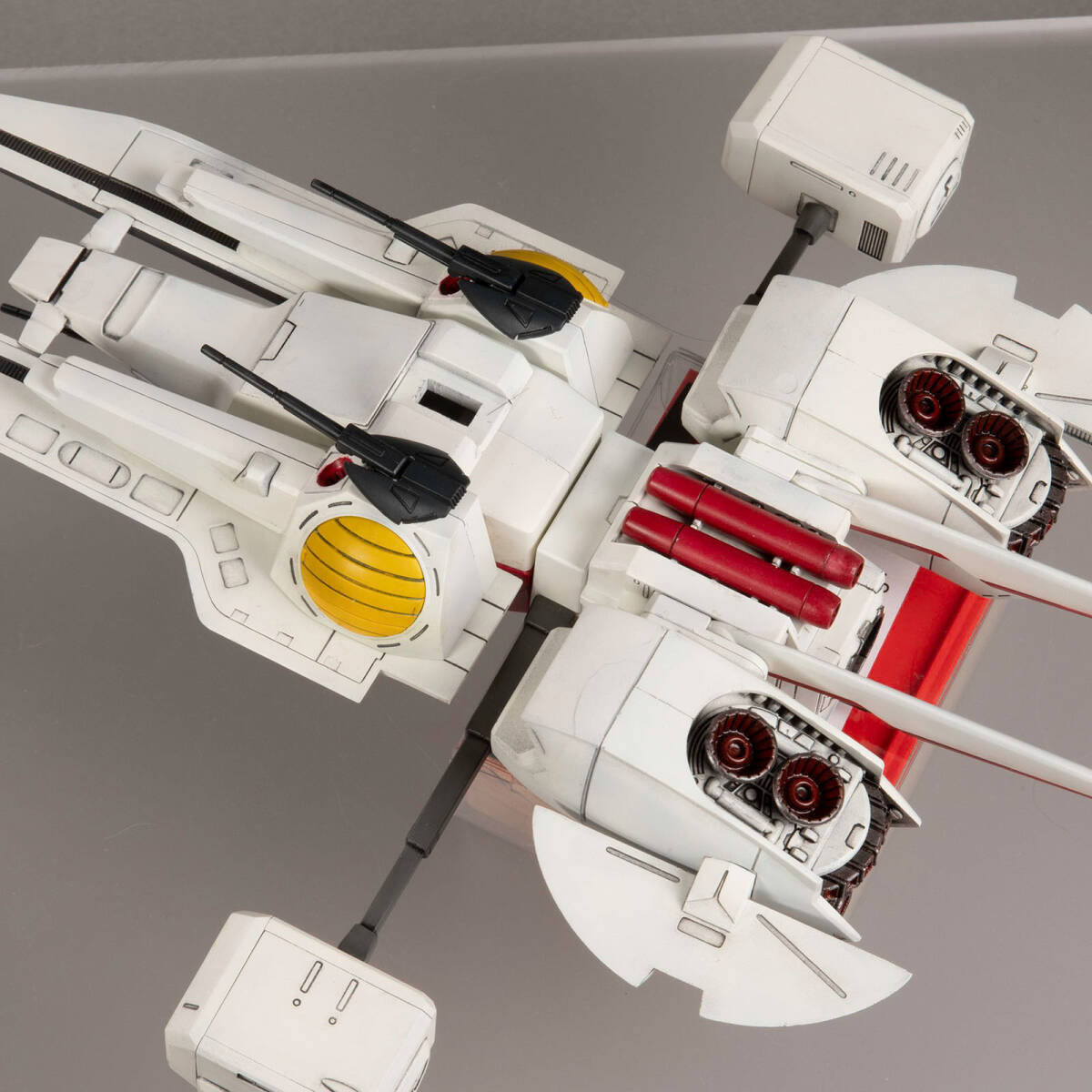 ＥＸモデル 1/1700 モビルシップ アーガマ・塗装完成品_8