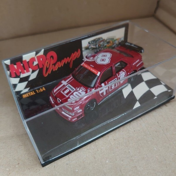 未開封 1/64 アルファロメオ 155 DTM 1993 Larini ALFA ROMEO ミニカー _1