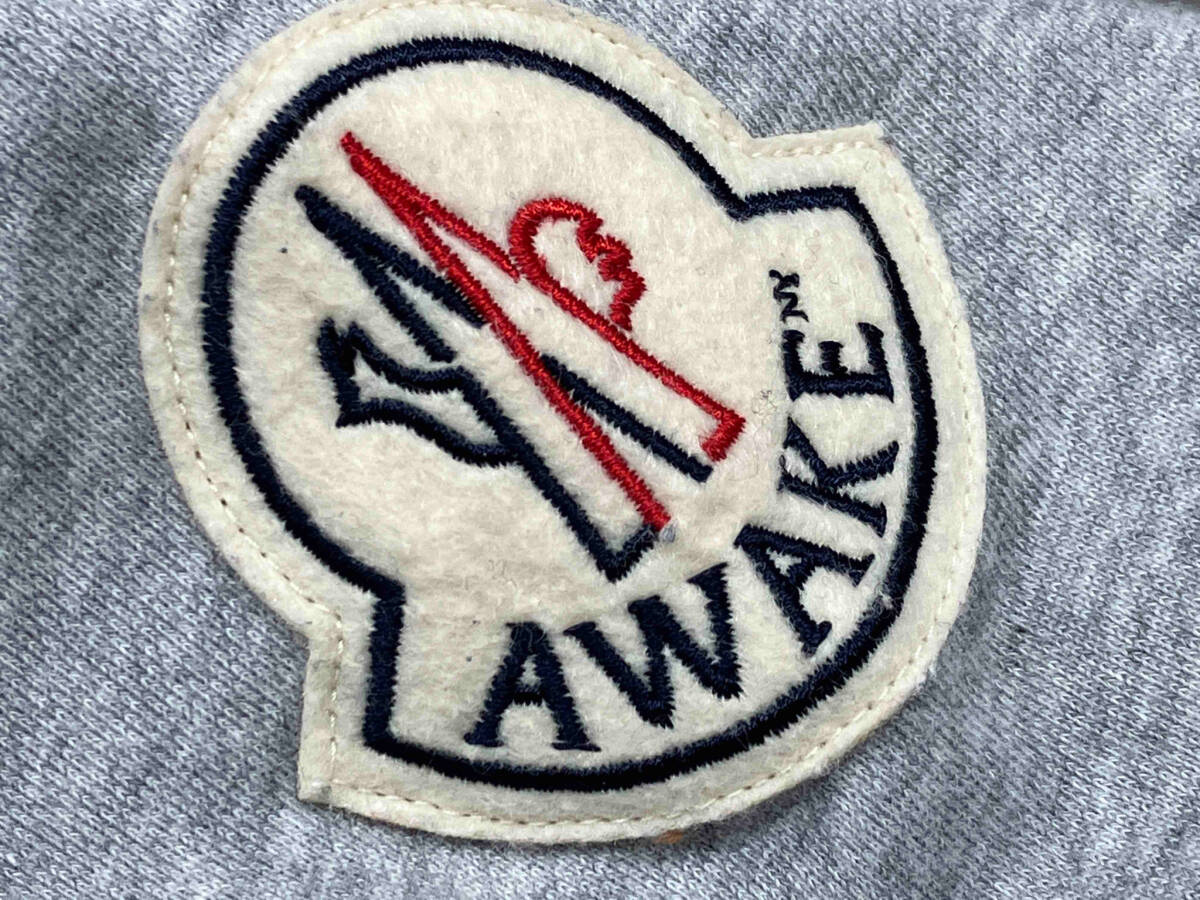 MONCLER AWAKE NY パーカー Mサイズ モンクレール グレー イタリア製 