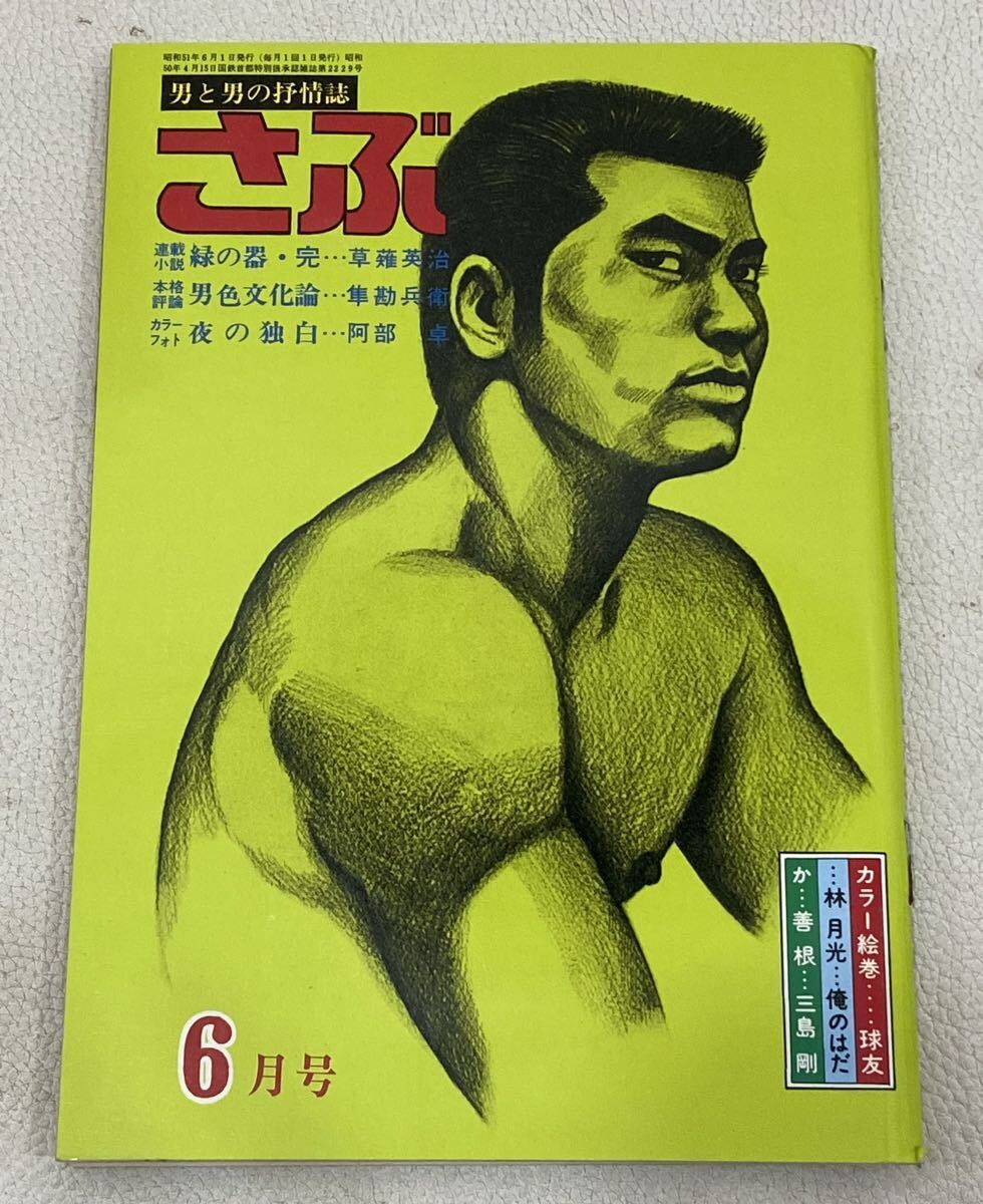 MWB0895 さぶ 6月号 男と男の抒情詩 昭和51年6月1日発行 LGBT ゲイコミック ゲイ雑誌(その他)|売買されたオークション情報 ...