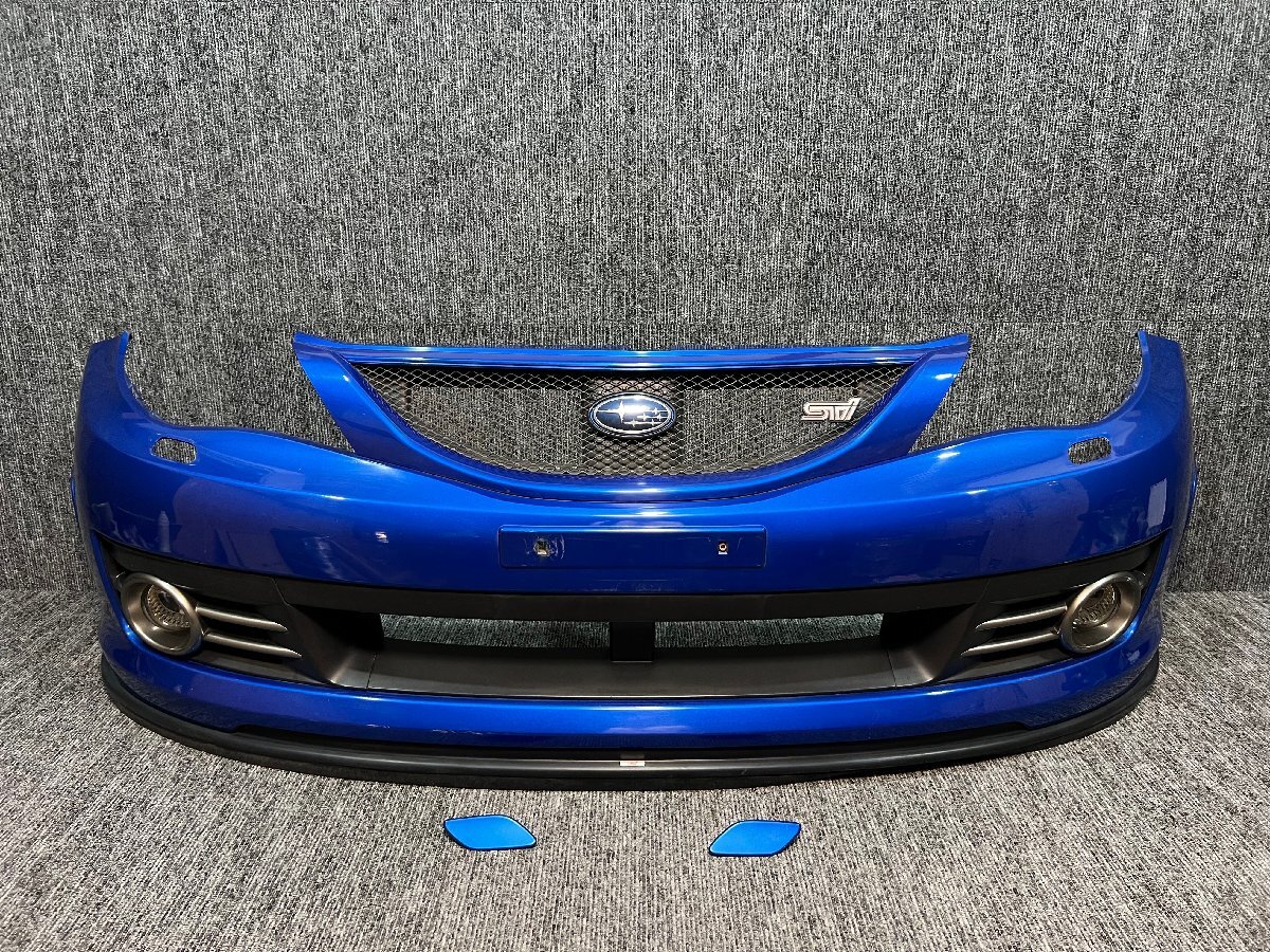 10917】GRB/GRF/GVB/GVF◇インプレッサ WRX STI 純正 フロントバンパー