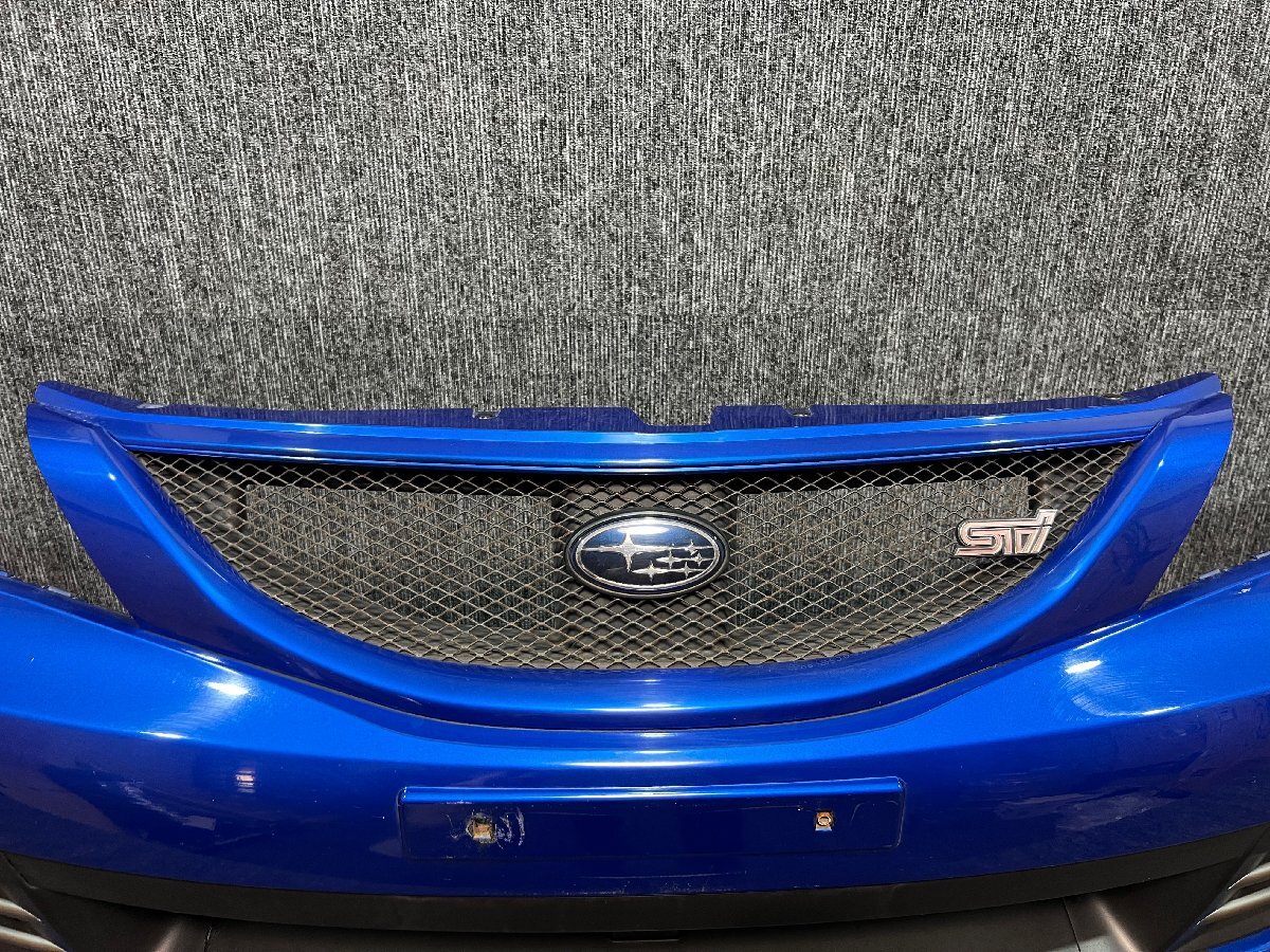 10917】GRB/GRF/GVB/GVF◇インプレッサ WRX STI 純正 フロントバンパー