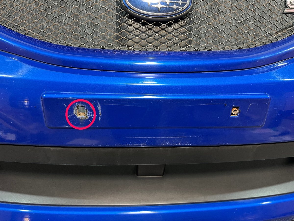 10917】GRB/GRF/GVB/GVF◇インプレッサ WRX STI 純正 フロントバンパー