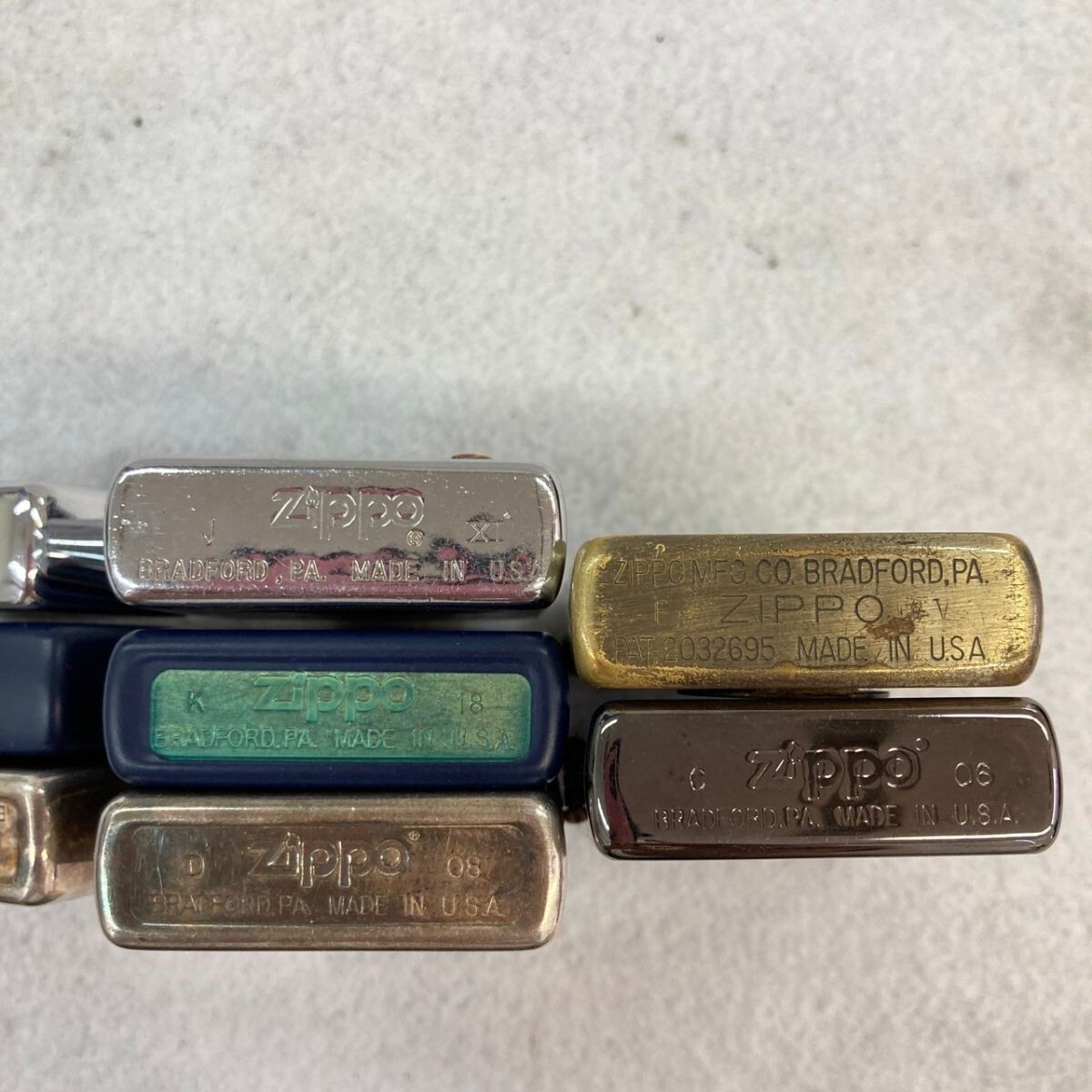 W020△ZIPPO ジッポー 5個セット 戦国武将 武田信玄/古銭 文久永寶 