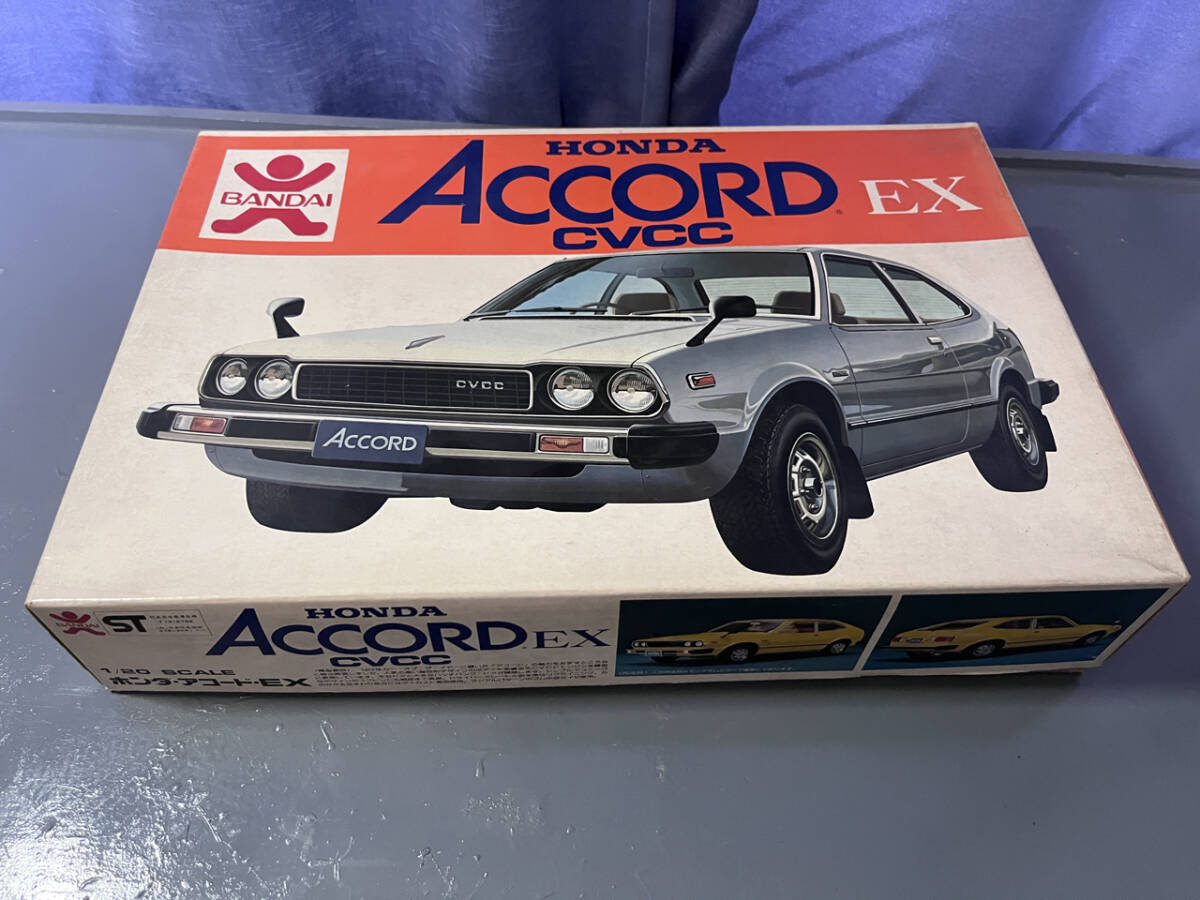 ホンダ・アコードEX 初代 バンダイ 1/20スケール Honda Accord EX レア