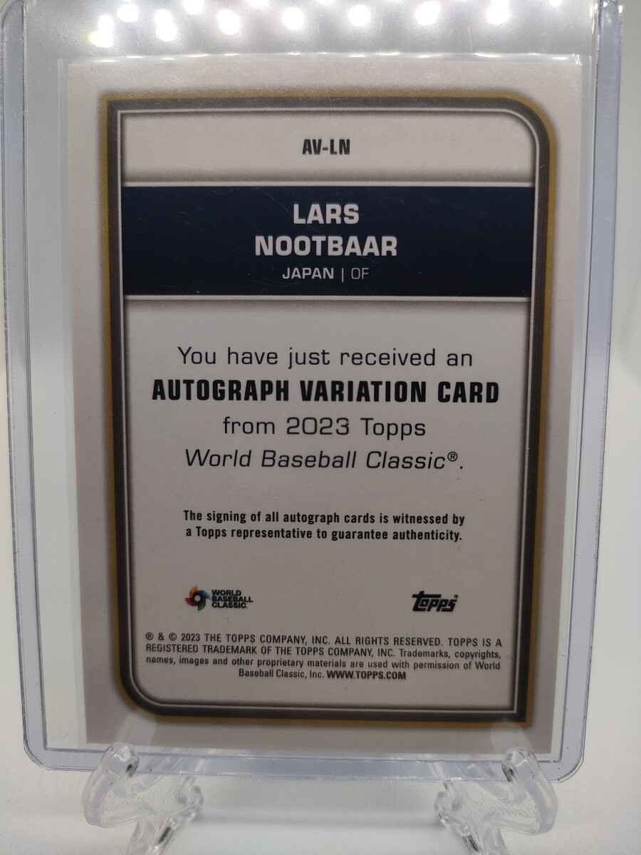 永久保存版☆直筆サイン】ヌートバー、2023WBC - 2023 Topps World