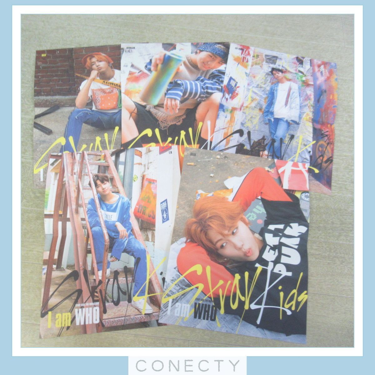 Stray Kids スキズ CD (トレカ付含む）セット/Yellow Wood/ODDINARY/I
