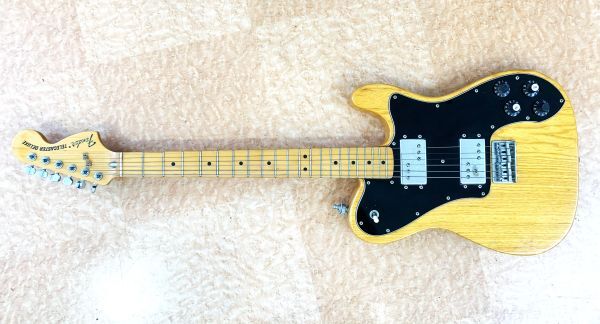 動作品【Fender Japan/フェンダージャパン】 Telecaster Deluxe/テレキャスターデラックス エレキギター　ソフトケース付属